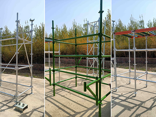 What needs to happen to make 8-Hole disc scaffolding safe for workers